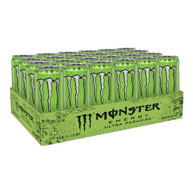 今日必买：Monster Energy 无糖超越仙境能量饮料 330ml*24罐