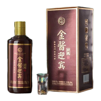 金酱酒业 茅台镇 53度金酱·迎宾酱香型白酒纯粮固态酿造 自饮迎宾粮食酒  53度金酱·迎宾*单瓶装
