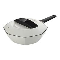 【重磅】卡特马克八角智能不粘锅家用炒菜锅无涂层纯钛炒锅