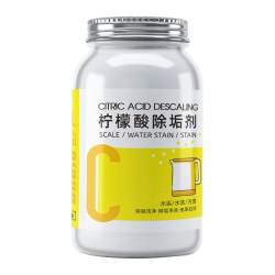 可其氏 柠檬酸除垢剂500g食品级饮水机清洗剂电水壶杯去清除水垢清洁洗剂 500g 1瓶