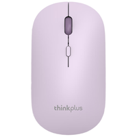 thinkplus 轻音 无线鼠标  紫色