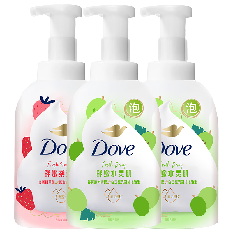  Dove/多芬 果奶香 沐浴露套装