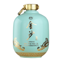 金沙 回沙酒 53%vol 酱香型白酒 2.5L（2500ml）