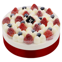 觅今生动物淡奶油芝士慕斯蛋糕配送儿童男女生冰淇淋巧克力蛋糕 慕斯蛋糕 8英寸