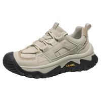 骆驼户外登山鞋女2025秋冬女鞋爬山防滑透气厚底徒步鞋子男鞋