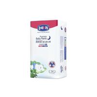 露安适（Lelch）纯净Pure 袋装日夜系列拉拉裤 超薄透气 婴儿学走裤 学走裤XXL码30片