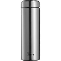 HEENOOR 希诺 保温杯男士不锈钢泡茶杯子商务办公车载水杯XN-5805本色 600mL