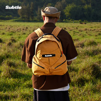 Subtle 新款双肩包女旅游轻便背包设计感男士户外大容量书包大学生