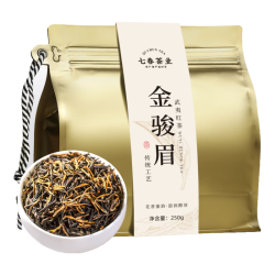 七春 茶叶自己喝金骏眉暖胃红茶武夷山小种正山核心产区散茶250g袋装