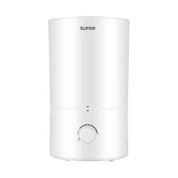 苏泊尔 小型加湿器 4L 大雾量 空气加湿净化器 白色