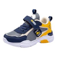 哈比熊童鞋春秋款儿童运动鞋男女童网面休闲鞋ASA6586 灰蓝黄(网面)33码