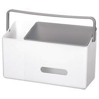 利快 婴儿用品收纳盒日本进口like-it床边收纳篮整理筐储物盒（新款灰色款）