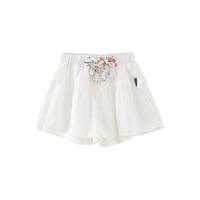 童泰夏季11月-4岁婴儿女宝宝外出休闲短裤T32X899N 白色 90cm