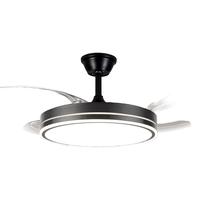 ARROW箭牌照明 吊扇灯风扇灯餐厅客厅卧室led遥控调光隐形扇叶灯具 特蕙!高显42寸三色变光6档