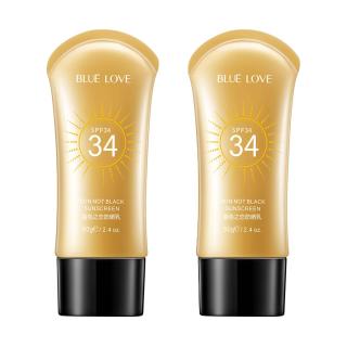 BLUE LOVE 蓝色之恋 防晒乳 SPF34+ 50g*2