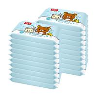 名人宝宝 轻松小熊系列 酒精消毒湿巾 10抽*20包（150*200mm）