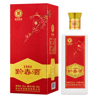 GUIZHOUGUIJIU 贵州贵酒 1983 黔春酒 红 53%vol 酱香型白酒 480ml 单瓶装
