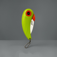 利瓷陶瓷小鸟刀水果刀便携折叠刀居家旅行多用途户外蔬果刀