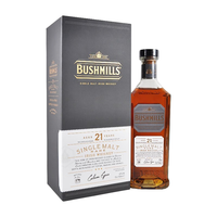 百世醇（BUSHMILLS）爱尔兰威士忌单一麦芽10年12年16年21年黑标红标白标 21年-单一麦芽