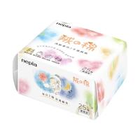 妮飘（Nepia）羢之棉大豆蛋白纤维棉柔巾宝宝干湿两用纸巾25抽便携装