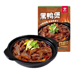 绝洽 黑鸭煲 800g 武汉特产 方便速食