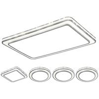 雷士 NVC   Lighting照明 LED全光谱护眼吸顶灯大尺寸客厅卧室书房儿童RGO防蓝光高显灯具 荐【四室一厅-5灯】大尺寸高显