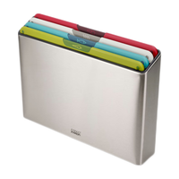 JOSEPH JOSEPH砧板切菜板案板家用分类菜板4件套 高颜设计易收纳60226 分类菜板4件套-彩虹色60226