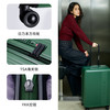 SUBTLE行李箱2025拉杆箱女20寸24寸大容量高颜值旅行箱密码箱 森绿色【PC材质+TSA海关锁+日乃本万向轮+镁铝合金拉杆+无线专利中框】 坚果标准版28寸【需托运，适合出国留学搬家购物/长途旅行】