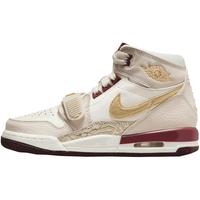 耐克(NIKE)Jordan官方耐克乔丹新年蜕变系列男女童AJ312大童运动鞋IB4914 161浅土褐/鲜亮勃艮第酒红/帆白/金属金/队红