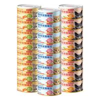 京东京造 膳食系列混合3味猫罐头85g*24 猫零食补水鸡肉羊奶南瓜鱼肉湿粮