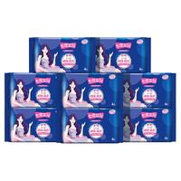 七度空间 SPACE7 优雅卫生巾338mm超长夜用绵柔亲肤超薄姨妈巾透气40片