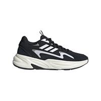 adidas「波波鞋」OZWAVE厚底休闲老爹鞋男女阿迪达斯轻运动 黑色/白色 40(245mm)