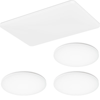 欧普（OPPLE）全光谱护眼吸顶灯客厅灯智能LED照明灯具简约现代大气套餐12凝月4