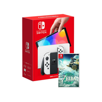  Nintendo/任天堂 体感 游戏机  OLED日版白色64GB+阿尔宙斯含特典（保税仓）