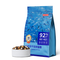 京东京造 冻干益生菌系列 双拼鱼肉猫粮 鱼肉味 10kg