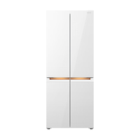 东芝 GR-RF451WI-PG1B9 高容全嵌60cm超薄零嵌 双系统底部散热 435L 玉芷白 冰箱