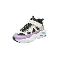 Skechers斯凯奇儿童绒绒靴(机甲系列)男女童保暖加厚防滑运动鞋405202L 女童/白色/黑色/粉红色/WBPK/ 38码