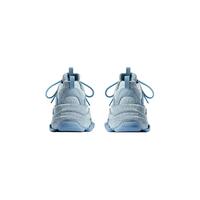 BALENCIAGA巴黎世家23冬季TRIPLE S女士牛仔运动老爹鞋