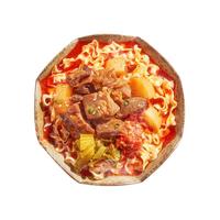 劲面堂 刀削牛肉面组合装 2口味 456.3g*2盒（川味456.3g+番茄456.3g）