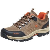 CAMEL 骆驼 男子徒步鞋 A632026925 深卡其/桔红 42