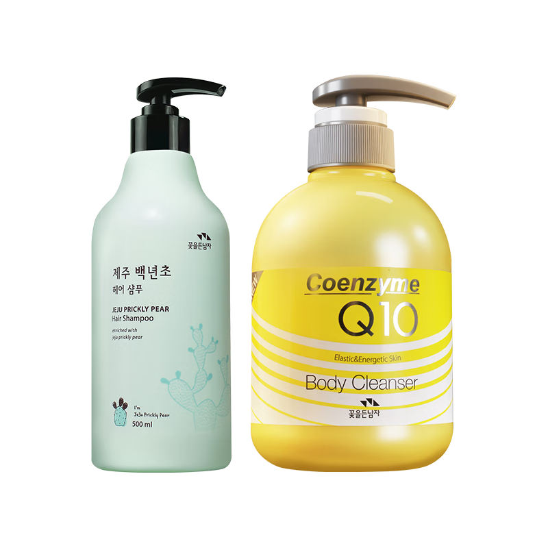  SOMANG/所望 持久留香 男士洗发沐浴露  1000ml 甜香