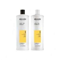 丽康丝 NIOXIN 洗发水护发素 美国防掉脱发控油1/2/3/4号套装