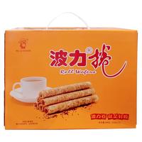 波力 鸡蛋卷 原味 648g 整箱礼盒 饼干