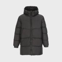 ZARA 男式休闲潮酷纯色连帽保暖防寒上衣面包服棉服