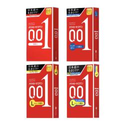 冈本 0.01经典超薄避孕套 3片*4盒