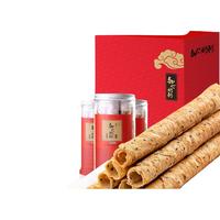 知心奶奶 无糖 芝麻味蛋卷礼盒390g