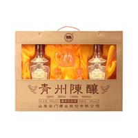 云门 青州陈酿 49%vol 酱香型白酒 500ml*2瓶 礼盒装