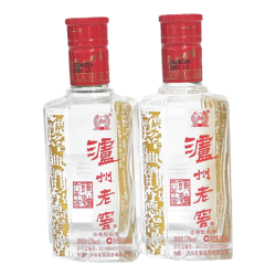 泸州老窖 纯粮食酒 浓香型白酒  光瓶装 52%Vol. 125ml