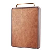 炊大皇 菜板砧板乌檀木实木切菜板案板抗菌防霉厨房家用切水果刀版