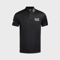 EA7 阿玛尼男式时尚轻薄休闲日常百搭短袖Polo衫